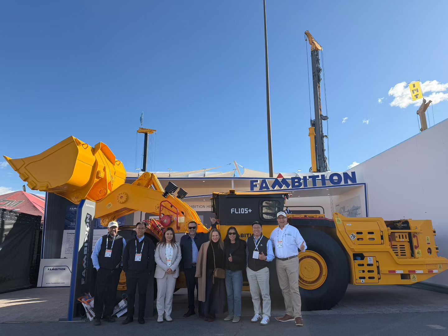 Fabrica&ccedil;&atilde;o inteligente de ponta, destaque global: FAMBITION na CONEXPO Las Vegas